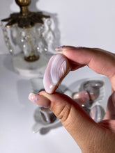Load image into Gallery viewer, Pink Botswana Agate tumbles