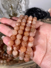 Load image into Gallery viewer, Peach Moonstone Bracelets