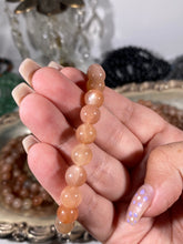 Load image into Gallery viewer, Peach Moonstone Bracelets