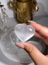 Load image into Gallery viewer, Satin Spar hearts
